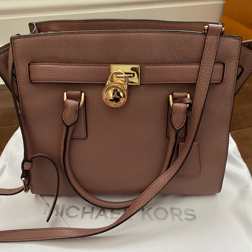 Almost Brand New MK Hamilton Lock Bag